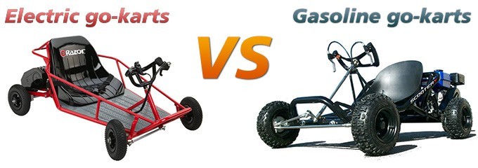 Gas vs electric go karts
