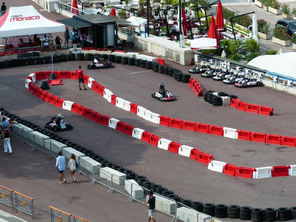 Go kart race track